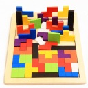 Drevené puzzle TETRIS PUZZLE 40 dielikov. STAVEBNÝ SET