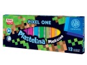 Plastelína 12 farieb Pixel One Astra