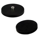 MAGNETICKÝ DRŽIAK M4 ZÁVIT GUMOVÉ POUZDRO 43x6 mm