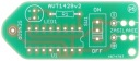 Miniatúrny detektor sieťových káblov, AVT1429 PCB