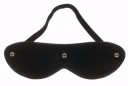 Kožená čierna mačacia maska ​​na oči BDSM Headband HIT