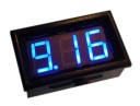 DC 4-30V voltmeter v 0,56' modrom LED kryte