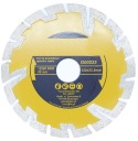 DIAMANTOVÝ KOTÚČ NA REZANIE BETÓNOVÝCH KOCIEK 125x22,2 mm HĺBKOVÉ REZANIE