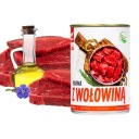 TUF TUF Mokré krmivo pre psov Hovädzie mäso 800g