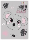 Leporelo Sweet Koala A4 s gumičkou pre dievčatá