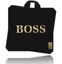BOSS ČIERNE FÓLIOVÉ TAŠKY 50x50cm UCHO 25ks