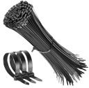 VIAZAČ KABEL na káble KABELOVÝ VIAZAČ ČIERNA 3,6x140 100 ks