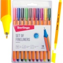 Berlingo kapilárna jemná linka 0,4 mm, 10 farieb