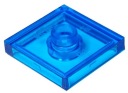 LEGO 2X2 S IZOLÁCIOU TRANS TMAVOMODRÉ Č. 87580