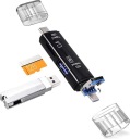 HUB Čítačka kariet MicroSD 3 v 1 MicroUSB USB 2.0 USB-C