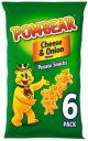 1x78g POM-BEAR Cheese & Onion chrumkavé 6 ks VB