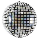 Fóliový BALÓN HOLOGRAPHIC disco DISCO GAL 80. roky 20. storočia