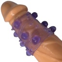 Návlek na penis s vložkami Erotický návlek na sex