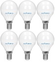 E14 guľová LED žiarovka 3W = 25W 270 lm teplá 3000K