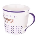 VEĽKÝ porcelánový hrnček na kávu a čaj, 350 ml