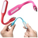 2x SILIKÓNOVÁ USB LED LAMPA FLEXIBILNÉ BIELE SVETLO RÔZNE FARBY ÚSPORNÉ