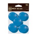 MAGNETY NA DOSKY GRAND 40MM 10KS MODR