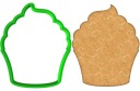 Vykrajovač na perníčky TUČNÝ ŠTVRTOK Cupcake muffin 8cm