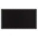 čierny základný košík dno 31x55cm HDF obdĺžnik