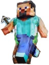 BALÓNOVÝ MUŽ MINECRAFT POSTAVA STEVE PIXEL TNT