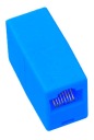 KONEKTOR RJ45 RJ-45 SÚDŇOVÁ LAN 8p8c 2xZÁSUVKA modrá