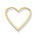 HEART základná obruč makramé 19 cm