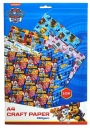 Paw Patrol art set dekoračný papier A4 10 ks