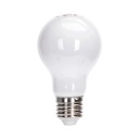 E27 A60 LED 8W vláknová žiarovka, teplá biela, mliečne sklo