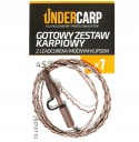 Hotový kaprársky set s oloveným jadrom a klipom UNDERCARP