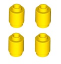 LEGO 3062b Žltá trubica okrúhla 1x1 306224 4ks