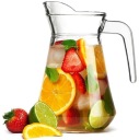 Klasický SKLENENÝ džbán na limonádu 1,5L