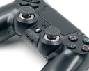 IRIS 2 gombíky 2 x hríbik pre analógovú podložku z PS4 plast ako kov + guma
