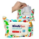 Vlhčené obrúsky s vôňou KINDII FUN, balenie 60 ks