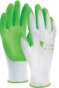 LATEX FOAM G polyesterové ochranné rukavice veľkosť 6 S-80700 STALCO