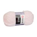 100g YarnArt Dolce svetloružová polyesterová priadza 781