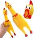 HRAČKA PRE PSA PÍSKA GUMENÉ KURA, HRUBÁK, 30 cm