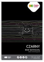 Čierny technický blok A3 170g 10 listov Happy Color