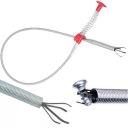 Pružinový chápadlo na skrutky, pružné čeľuste, 60 cm