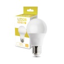 E27 LED žiarovka, teplá biela farba svetla, 11W