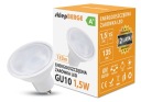 LED žiarovka GU10 1,5W, studená farba 6000K Svetlá