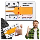TEAD GAUGE Merací pásik na meranie hĺbky dezénu a výšky dezénu
