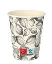 PAPIEROVÉ ŠÁLKY NA KÁVU HORÚCE A STUDENÉ NÁPOJE LISTY 250ml 40 kusov