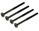 10X M6x120 Skrutka s vnútorným šesťhranom Nábytková skrutka Metrická skrutka