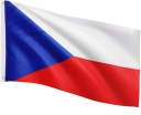 VLAJKA ČESKEJ REPUBLIKY ČESKÁ REPUBLIKA 120x80 CM PRE SŤAŽŇ ČESKEJ REPUBLIKY