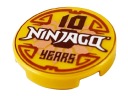 LEGO 14769pb366 Ninjago TILE 2x2 zlaté NOVINKA (1g)