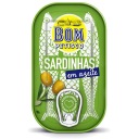 Sardinky v olivovom oleji 120g Bom Petisco