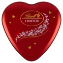 Darčekové čokolády Lindt LINDOR Pralinková srdiečková mliečna čokoláda 50g