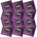 EXS CHOCOLATE kondómy, čokoládová príchuť, sada 12 ks, klasika