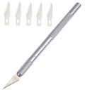 NITEO TOOLS presný nôž, 5 čepelí