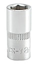 ZÁSUVKA YATO 8MM 1/4 PALCA 6 KRÁTKY KRÁTKY YT-1407